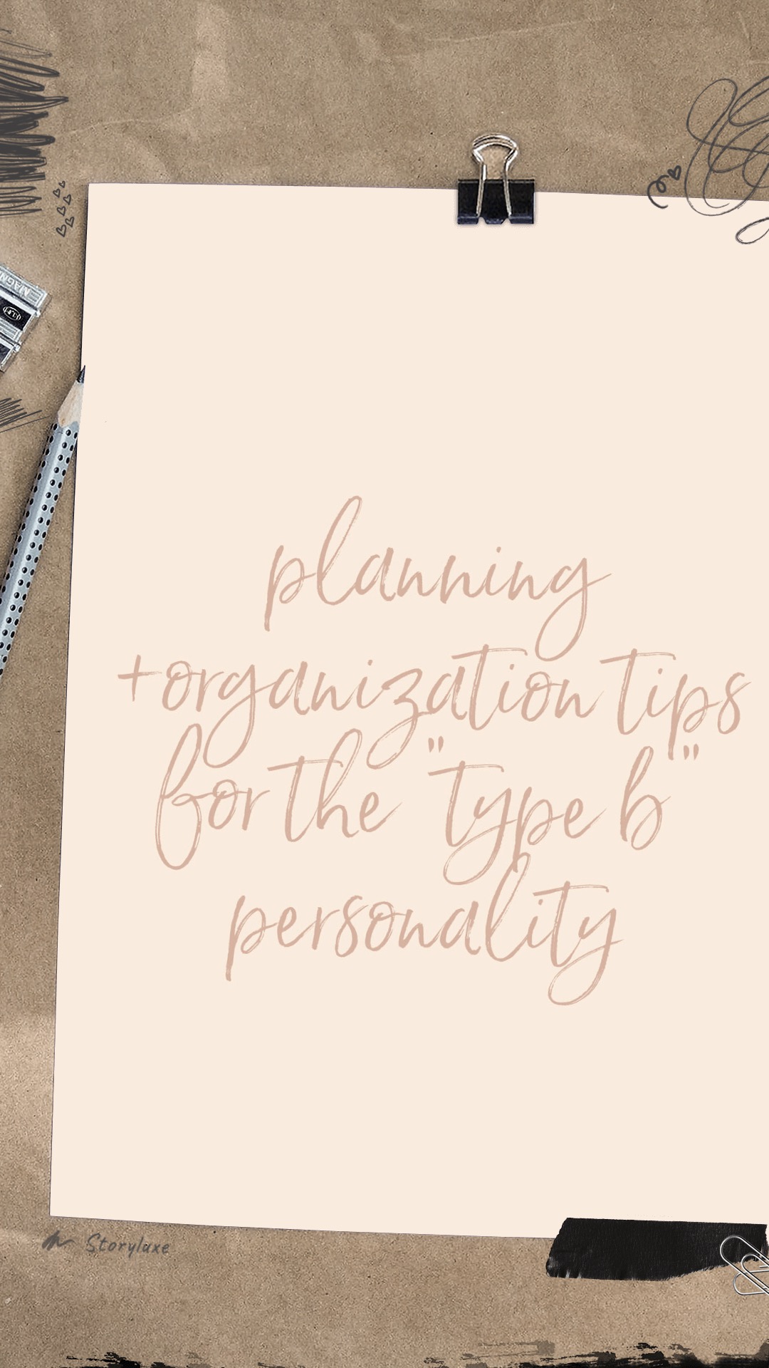planning and organizing tips for creatives 