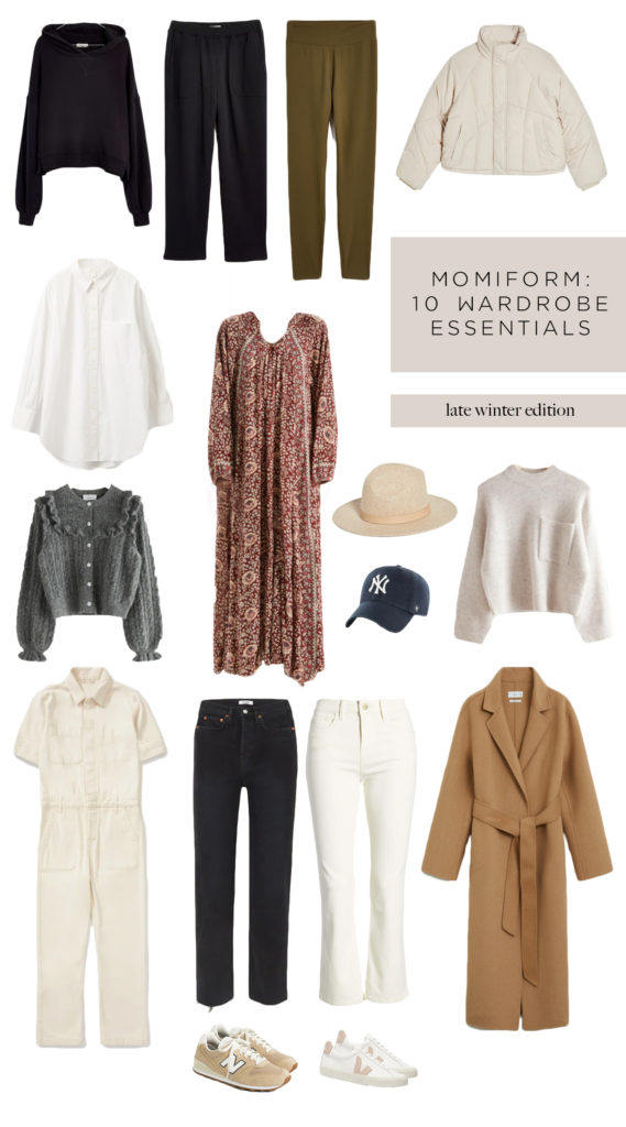 Late Winter/Early Spring Momiform: 10 Essentials. - Gold and Graphite ...