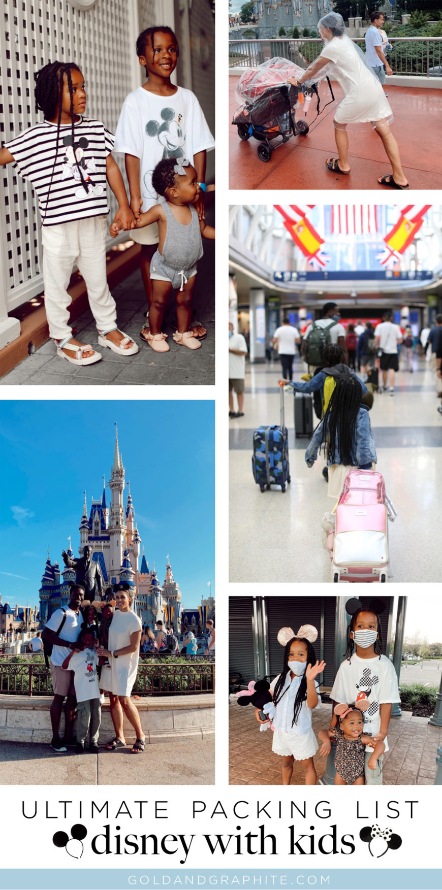 complete packing list for Disney vacation with kids in 2021