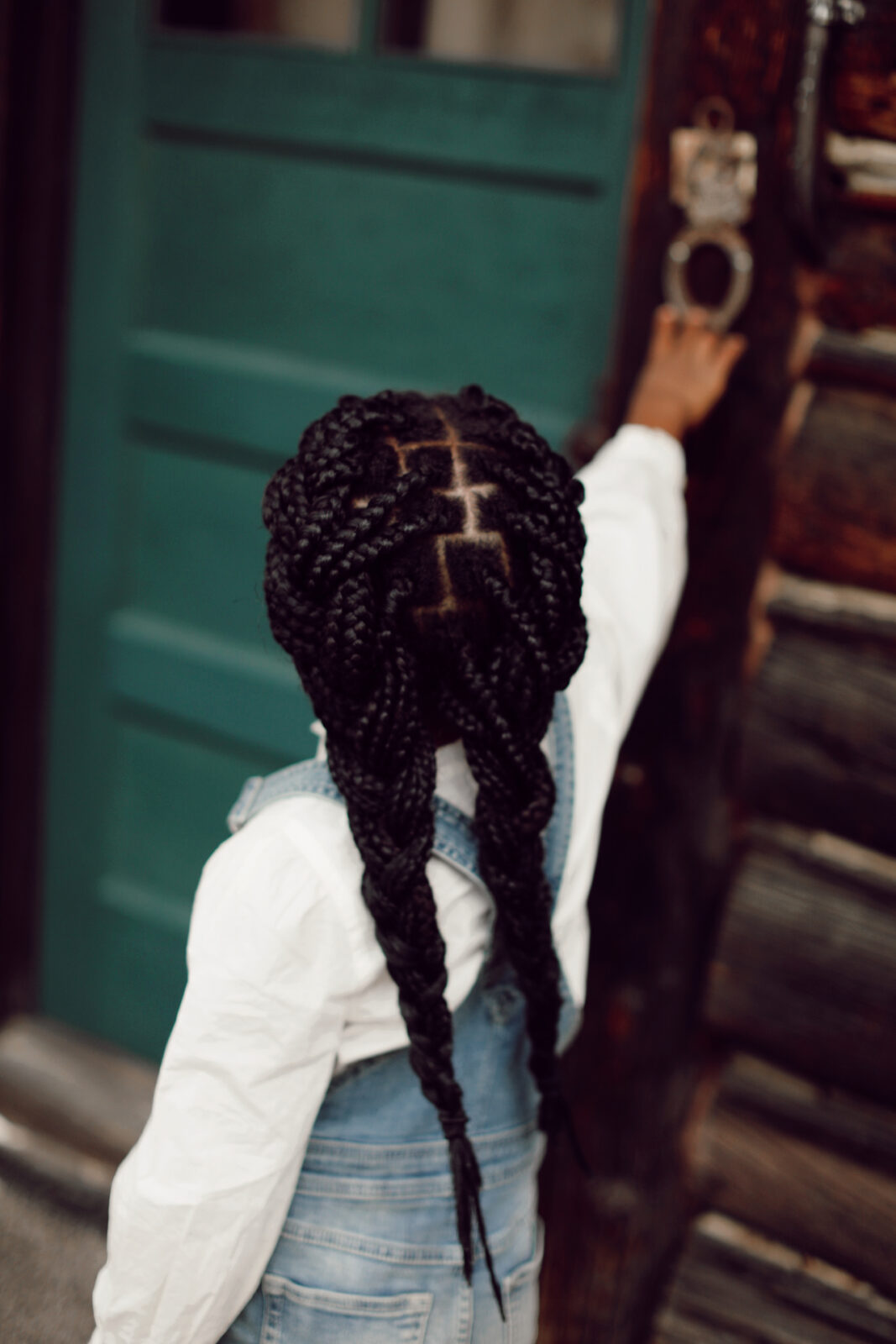 My Hair Styling Essentials for the Littles: Braids - Gold and